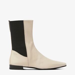 Vagabond Shoemakers Lene Off White Chelsea Boot Genuine Leather